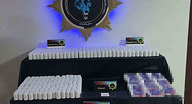 Çorum'da uyuşturucu satıcılarına darbe: 12 tutuklama