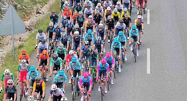 Cumhurbaşkanlığı Bisiklet Turu'nda Menteşe'de coşkulu karşılama