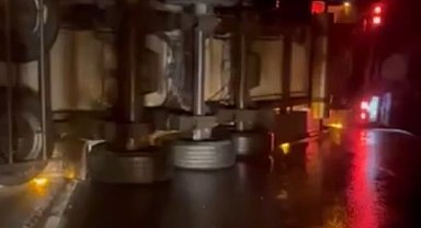 D-650'de zincirleme kaza: Kilometrelerce araç kuyruğu oluştu