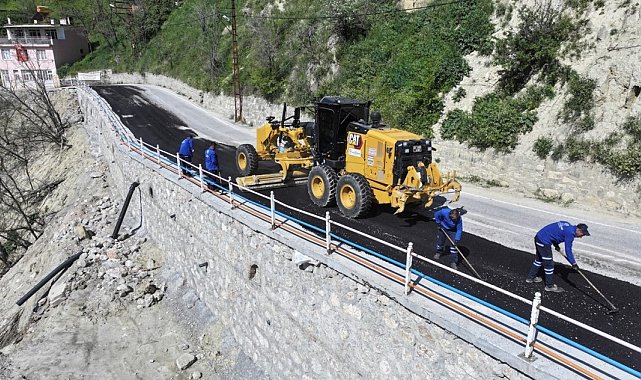 Denizli Büyükşehir'den Babadağ'da ulaşım yatırımı