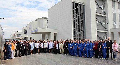 Denizli şehir hastanesi tamamlandığında yatak sayısında Türkiye ortalamasının üzerine çıkacak