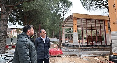 Denizli'nin modern sosyal tesisi hızla yükseliyor