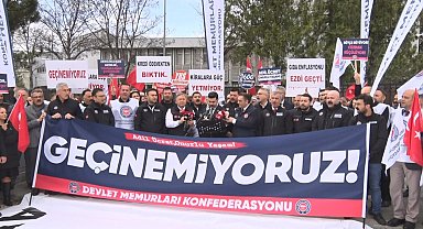 Devlet Memurları Konfederasyonu Genel Başkanı Kaya: "Memurumuz ayın sonunu getirecek maaşlara erişene kadar mücadelemizi sürdüreceğiz"