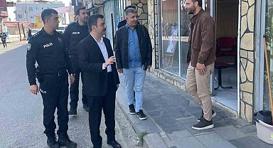 Dicle Kaymakamı Atış, esnaf ve vatandaşlarla bir araya geldi