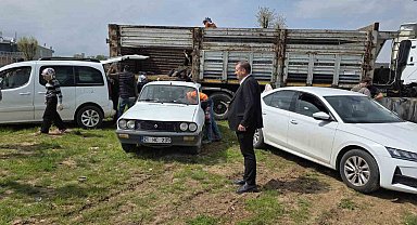 Dicle'de çiftçilere yüzde 100 hibeli bin 176 adet fıstık çöğürü dağıtıldı