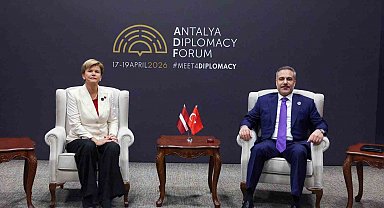 Dışişleri Bakanı Fidan, Letonyalı mevkidaşı Braze ile görüştü