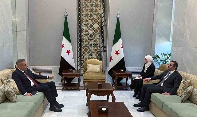 Dışişleri Bakanı Fidan, Suriyeli mevkidaşı Şeybani ile bir araya geldi