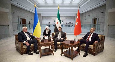 Dışişleri Bakanı Fidan, Suriyeli ve Ukraynalı mevkidaşları ile üçlü görüşme gerçekleştirdi