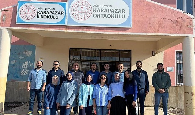 Diyadin'de maviyle yükselen farkındalık