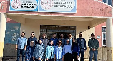 Diyadin'de maviyle yükselen farkındalık