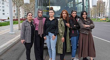 Diyarbakır'da kadın otobüs şoförü sayısı artıyor