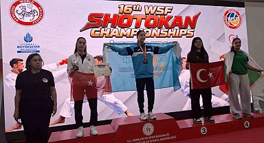 Diyarbakırlı sporcu, dünya 2'ncisi oldu