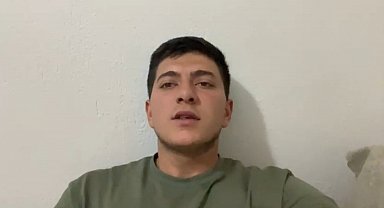 Domuz sürüsü çiftçinin kamerasına yansıdı