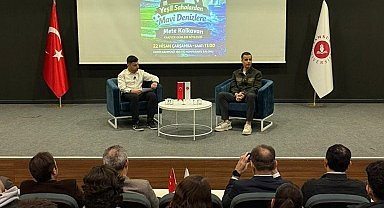 Düdükten rotaya: Mete Kalkavan öğrencilerle deneyimlerini paylaştı