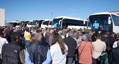 Düzce'de 191 hacı adayı dualarla uğurlandı
