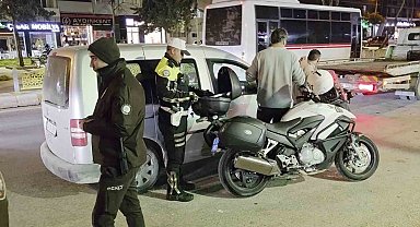 Edirne'de asayiş ve trafik uygulaması