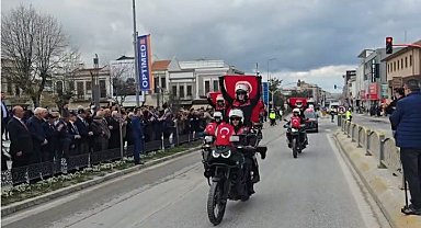 Edirne'de polislerden 181'inci yıl töreni