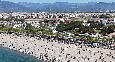 Edremit Belediyesi Geleneksel Uçurtma Şenliği yapıldı