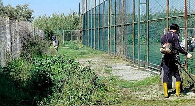 Efeler Belediyesi ekipleri Kocagür'de temizlik çalışması gerçekleştirdi