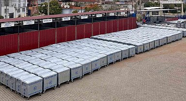 Efeler'de çöp konteynerleri yenileniyor