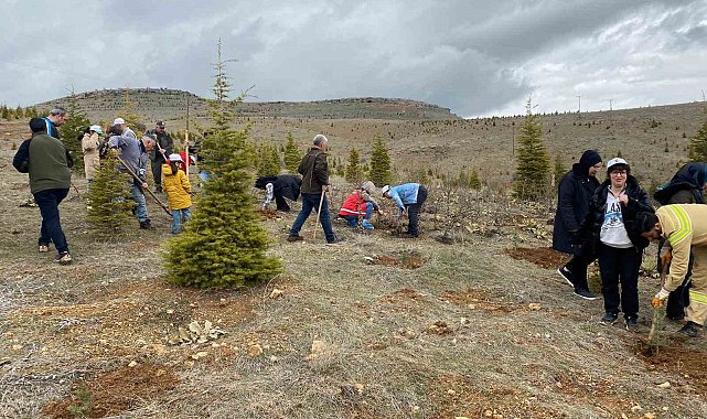Elazığ'da fidan dikim etkinliği