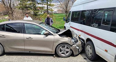 Elazığ'da trafik kazası: 1 yaralı