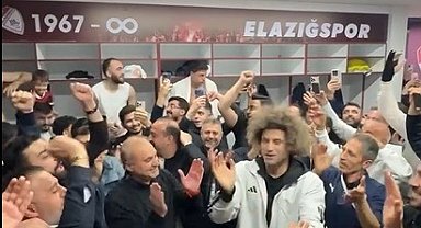Elazığspor'dan davul klarnet eşliğinde kutlama