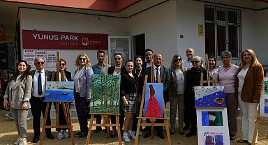 Emekli Kafe'de duygu dolu sergi