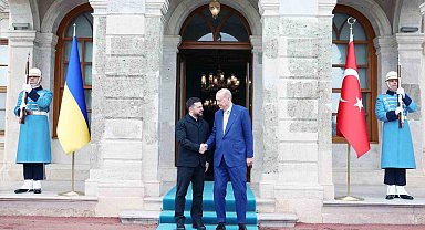 Erdoğan ile Zelenskiy görüşmesi başladı