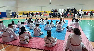 Erfelek'te kuşak sınavı heyecanı