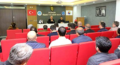 Erzincan'da dayanıklı tüketim malları sektörüne yönelik istişare toplantısı