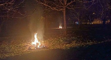 Erzincan'da don nöbeti: Üreticiler sabaha kadar ateş yaktı