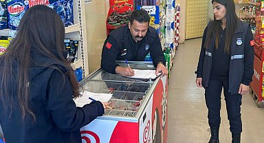 Erzincan'da marketlere sıkı denetim