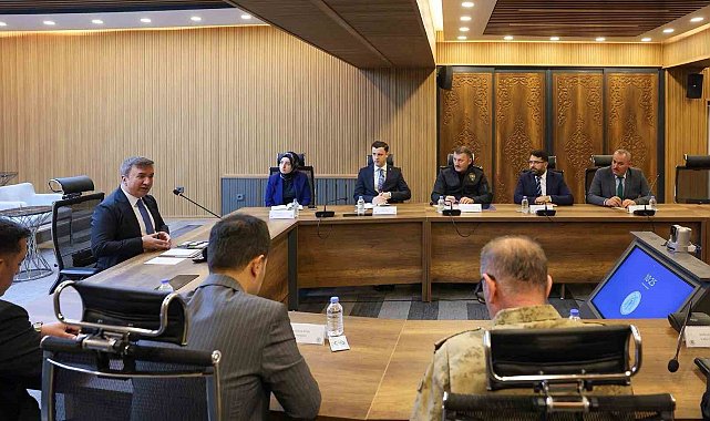 Erzincan'da okul güvenliği toplantısı düzenlendi