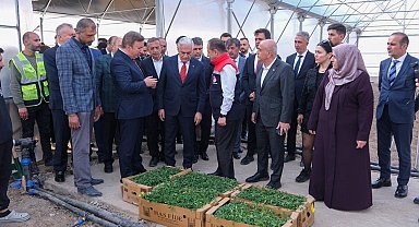 Erzincan'da tarımsal üretimi artıracak proje yerinde incelendi