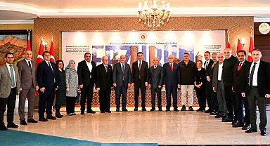 Erzurum Kent Konseyi'nden Vali Aydın Baruş'a ziyaret