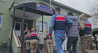 Erzurum'da kaçak göçmen operasyonu