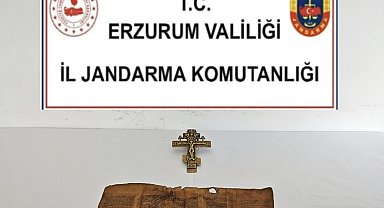 Erzurum'da tarihi eser operasyonu