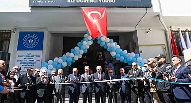 Erzurum'da yükseköğrenim kız yurdu törenle açıldı