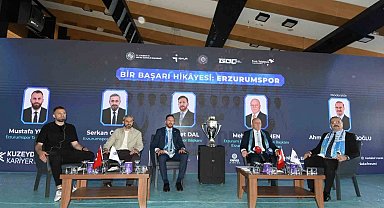 Erzurumspor'un başarı hikâyesi KUDAKAF'26'da gençlerle buluştu