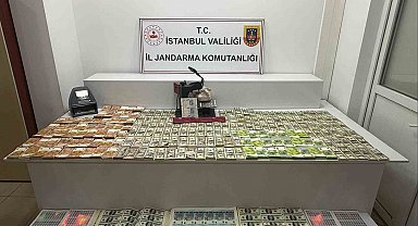 Esenler'de sahte para operasyonu: Milyonlarca sahte döviz ele geçirildi