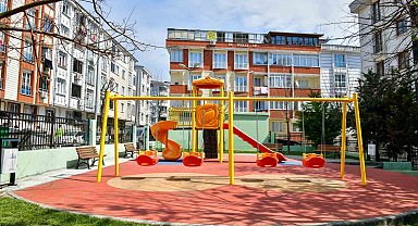 Esenyurt Belediyesi yangında zarar gören parkı yeniledi