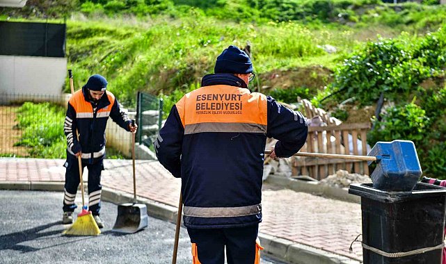 Esenyurt'ta bahar temizliği seferberliği başlatıldı