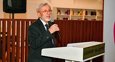 Esenyurt'ta hat sanatı söyleşisi yoğun ilgi gördü