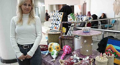 Eski eşyalar yeniden doğdu: İlkadım'da "Sıfır Atık" sergisi