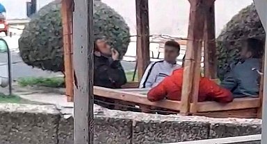 Eskişehir'de çocuk parkında aileleri tedirgin eden görüntüler