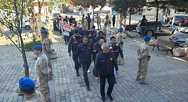 Eskişehir'de faili meçhul dosyayla ilgili 10 şüpheli adliyede