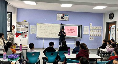 Eskişehir'de öğrencilere ilk yardım ve Minik 112 Eğitimi verildi