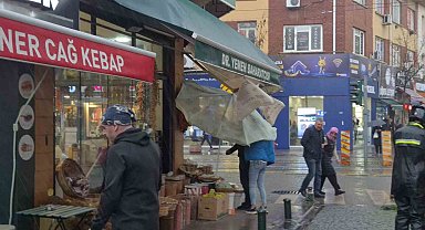 Eskişehir'de şiddetli fırtına ve yağış