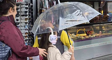 Eskişehir'de yağmur etkisini gösterdi